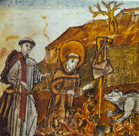 St. Gall, the Bear, and the Deacon Hiltibrod
